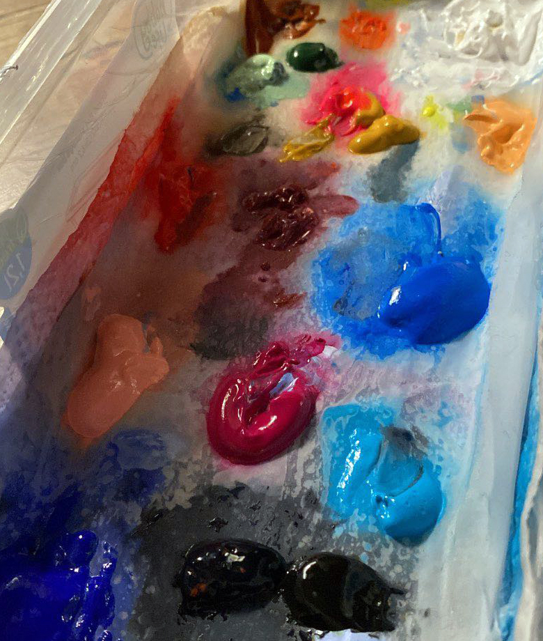 Boya israfının önüne geçmek: Nemli&nbsp;Palet